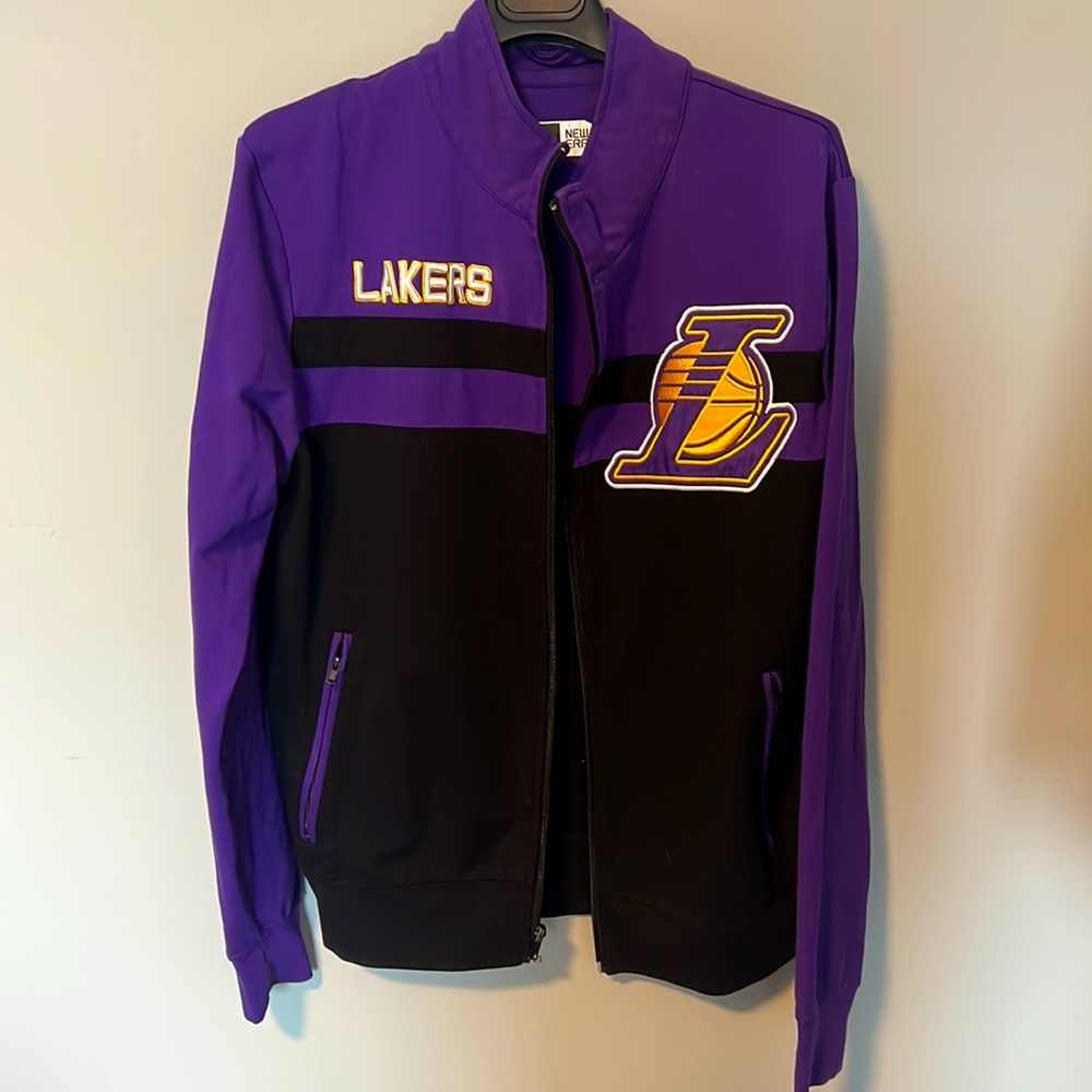 Authentic Lakers Zip Up Sweatshirt M